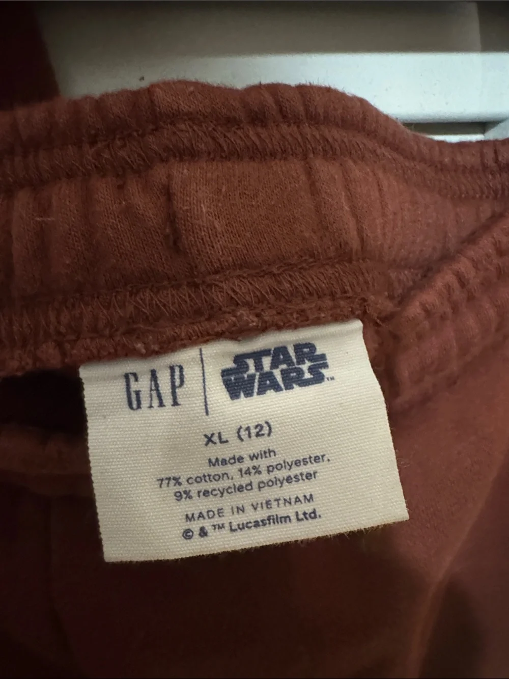 GAP x Star Wars Brown Graphic Sweatshirt - Metallic Silver Logo Limited Edition-